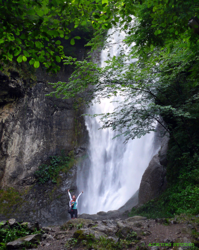 Водопад Махунцети, около Батуми - Malkhaz Gelashvili