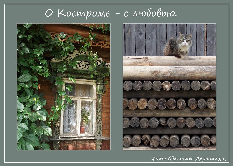 Фотопроект &quot;О Костроме с любовью&quot; - Светлана Дерепащук