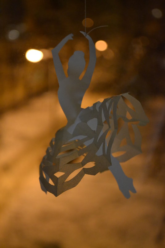 балеринка в снежинке - Румянушка @