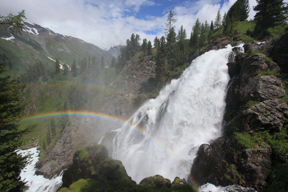 Водопад  Кокколь - василий Ляпунов