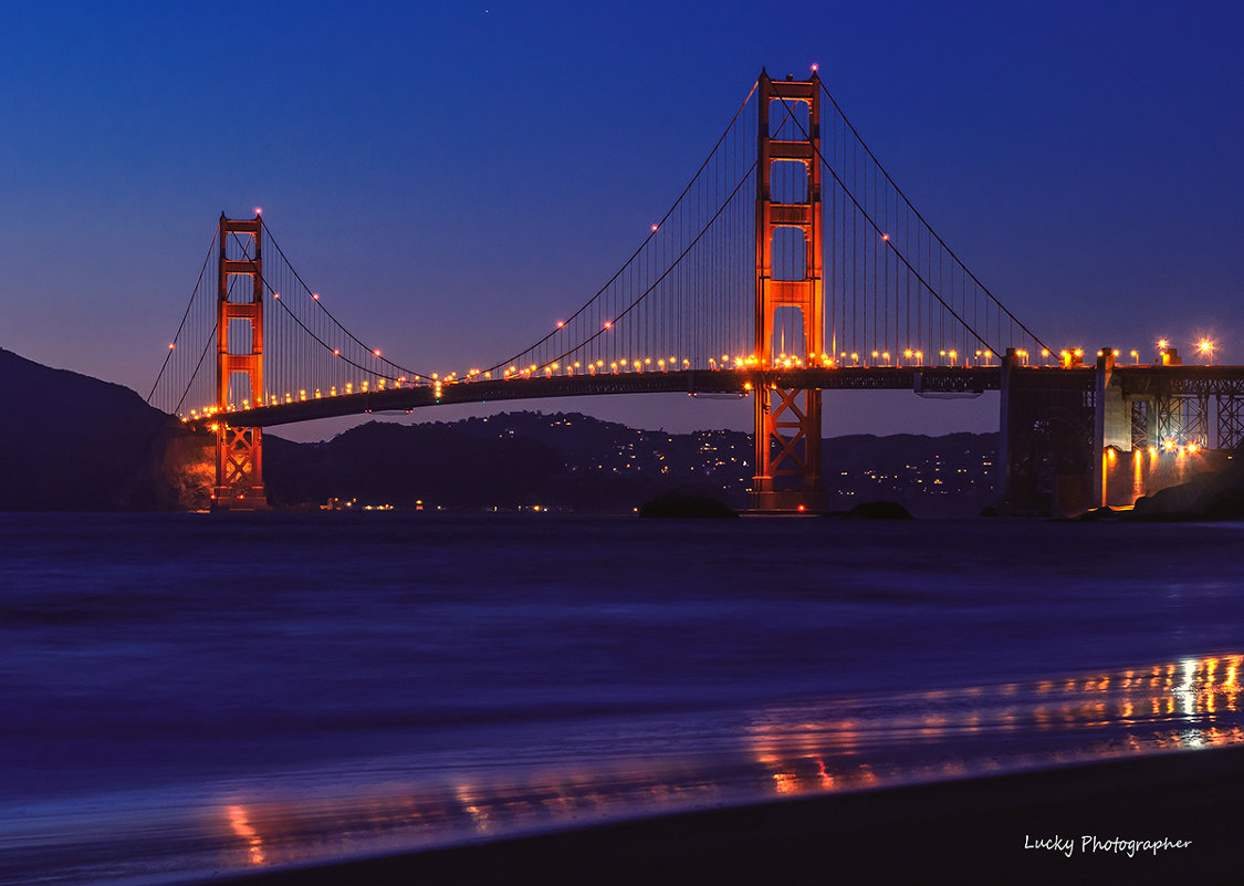 Golden Gate Bridge - Lucky Photographer