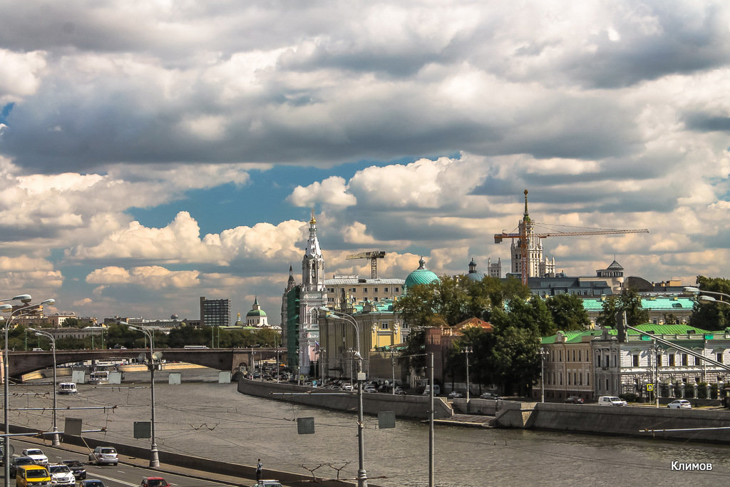 Небо над Москвой. - Дмитрий Климов