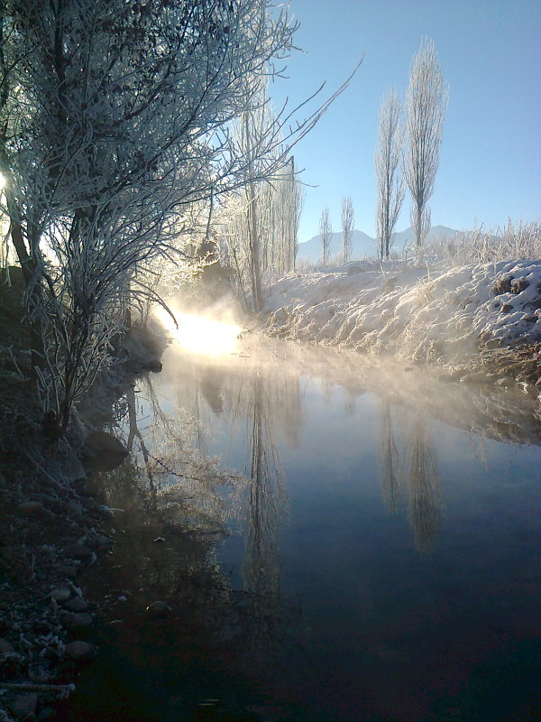 зима в Кыргызстане - Болот Исаев