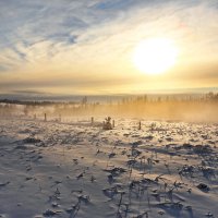 валдайские зарисовки(мороз, туман и солнце) :: юрий макаров