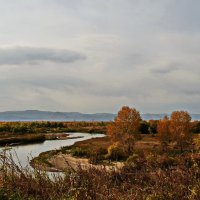 Река Песчаная.Сентябрь. :: Владимир Михайлович Дадочкин