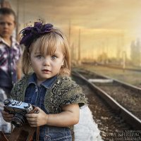Ждем поезда и приключений :: Анна Хрипачева