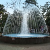 фонтан в январе :: дмитрий панченко