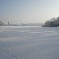 озеро замёрзло :: Елена Кочетова