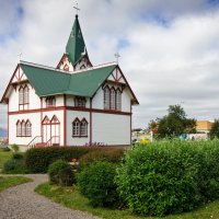 Деревянная церковь в г.Хусавик (Исландия) :: Олег Неугодников