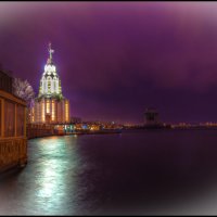 Огни ночного города :: Denis Aksenov