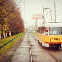 autumn tram :: Евгения Захарова