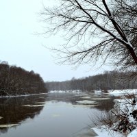 зима на реке :: Наталия Лыкова