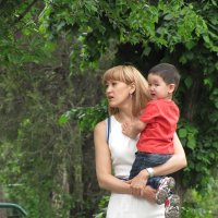 мать и сын :: Karlygash Khassenova