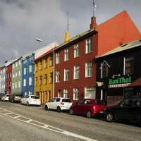 Центральная улица Рейкьявика (Исландия) :: Олег Неугодников