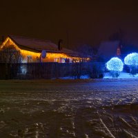 Мой домик на Новый Год :: Михаил Косарев
