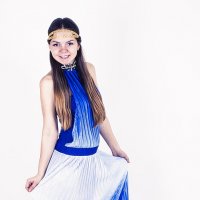 Синее платье :: Марина Руденко