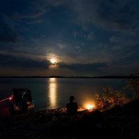 Ночь на Васильевских островах :: Валерий Князькин