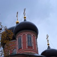 Вид на храм в Донском монастыре :: Сергей Sahoganin