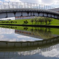 Мост через реку Свислочь :: Nina Uvarova