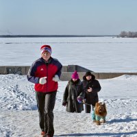 Зимние прогулки - это здорово! :: Алёна Михеева