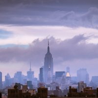 Нью-Йорк в облаках :: Александр Сергеевич П.