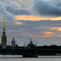 Хмурый вечер :: ПетровичЪ,Владимир Гультяев