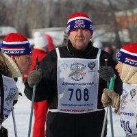 Лыжня России 2014. Новосибирск, Академгородок. :: Анна Марёва