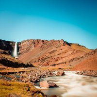 водопад Хенгифосс в Исландии :: Вячеслав Ковригин