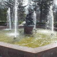 фонтан в Кобрине :: Сергей Мышковский