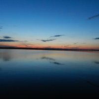 Закат на озере :: Андрей Зинченко