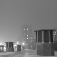 Туман в городе :: Venera Shafigullina