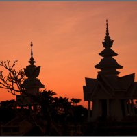 Таиланд. Храм на закате. :: Майя П