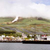 Хусавик - город-порт на севере Исландии. :: Вячеслав Ковригин