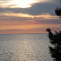 Закат на Эгейском море :: pavel62a Яскевич