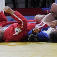 Перетерпела и в 3-ий раз стала чемпионкой мира по самбо. :: Лев Мельников