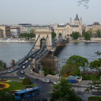 Цепной мост Сечени в Будапеште :: Евгений Свириденко