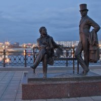 Пушкин и Онегин :: Владимир Бессолицын