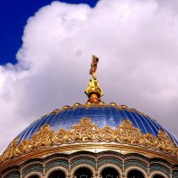 Купол Никольского Морского собора в Кронштадте :: ПетровичЪ,Владимир Гультяев