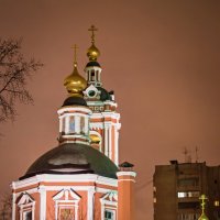 Московский храм преподобного Пимена Великого (Троицы Живоначальной) в Новых Воротниках, что в Сущёве :: Сергей Басов