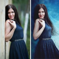 незнакомка (до и после) :: Veronika G