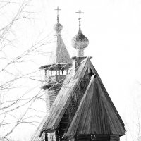 деревянная церковь :: oleg 