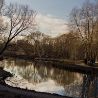 Вечернее гулянье. :: Яков Реймер