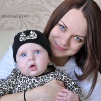 Малышка Нелли и мама Снежана :: Олька Краснопеева