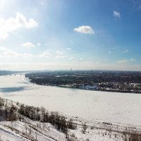 Панорама Нижний Новгород (Парк Швейцария) :: Артём Федин