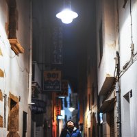 Вечер, переулок, Барселона... :: Владислав Мелещенко