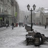 Внезапная зима в марте... :: Анна Корсакова
