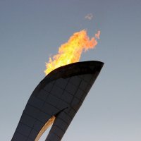 Олимпийский огонь во плоти! :: Полина Воркачева