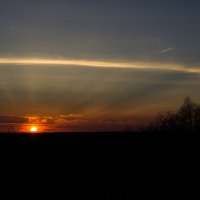 Последнии лучи заходящего солнца :: Ольга Семенова
