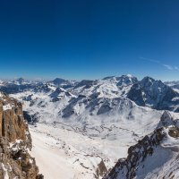 Доломитовые Альпы, Италия, вид с Passo Pordoi :: Sergey Tyulev