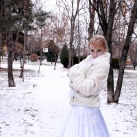 Девушка-зима :: Дарья Хубанова